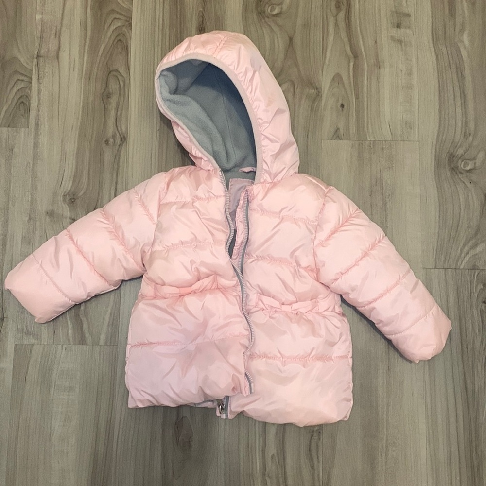 Pink Wonder Nation Puffer Jacket 18M VGUC